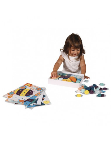 Mes premières mosaïques en bois - Janod Mes premières mosaïques en bois - Janod