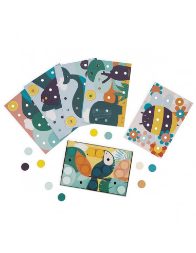 Mes premières mosaïques en bois - Janod Mes premières mosaïques en bois - Janod