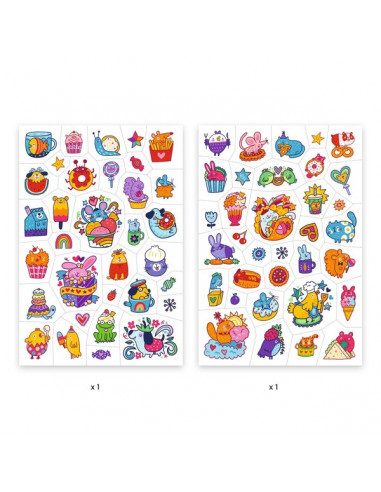 Tatouages Mimi sweet - Djeco Tatouages Mimi sweet - Djeco