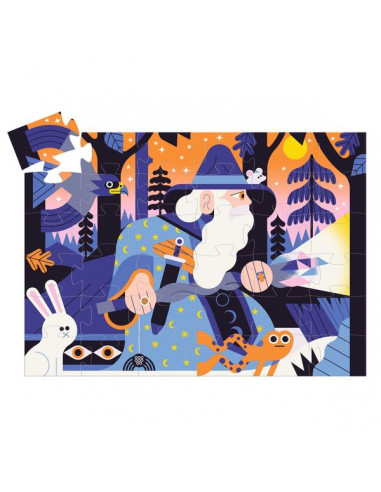 Puzzle 36 pièces Le magicien au... Puzzle 36 pièces Le magicien au...