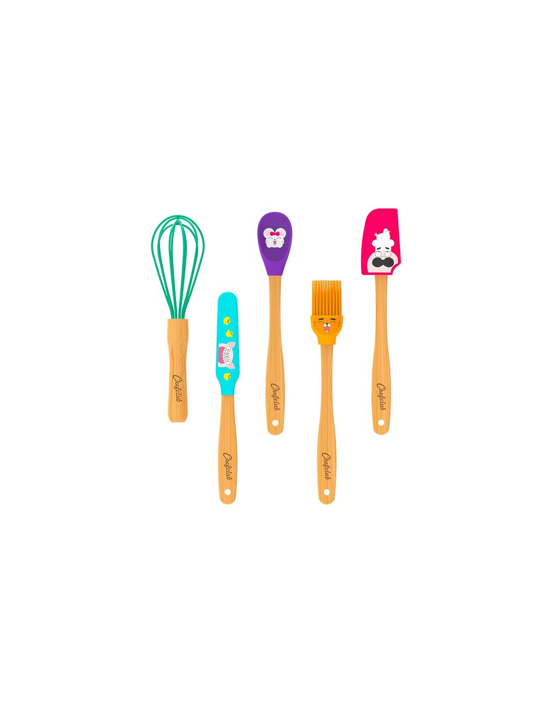 Kit de mini-ustensiles - Chefclub Kids - Atelier cuisine enfant
