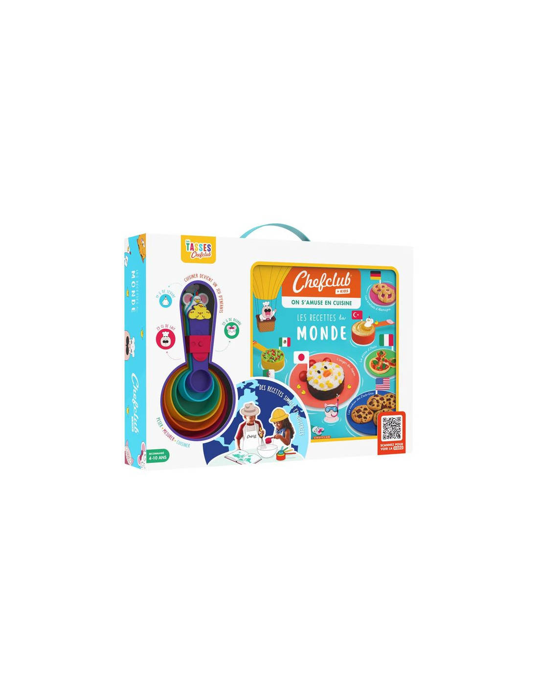 COFFRET KIDS : ON S'AMUSE EN CUISINE AVEC LES TASSES