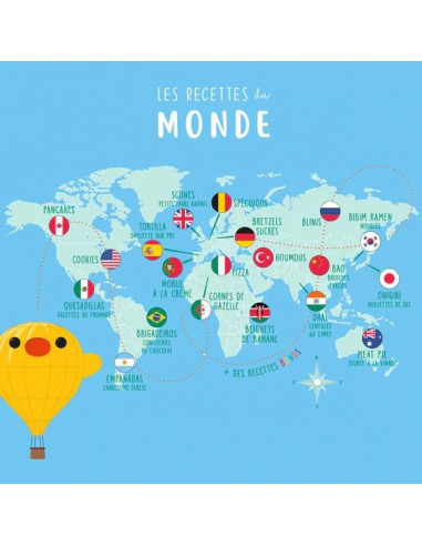 Coffret Les recettes du Monde -... Coffret Les recettes du Monde -...