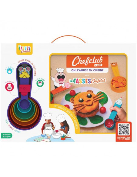 Coffret Kids : On s'amuse en cuisine avec les Tasses Chefclub