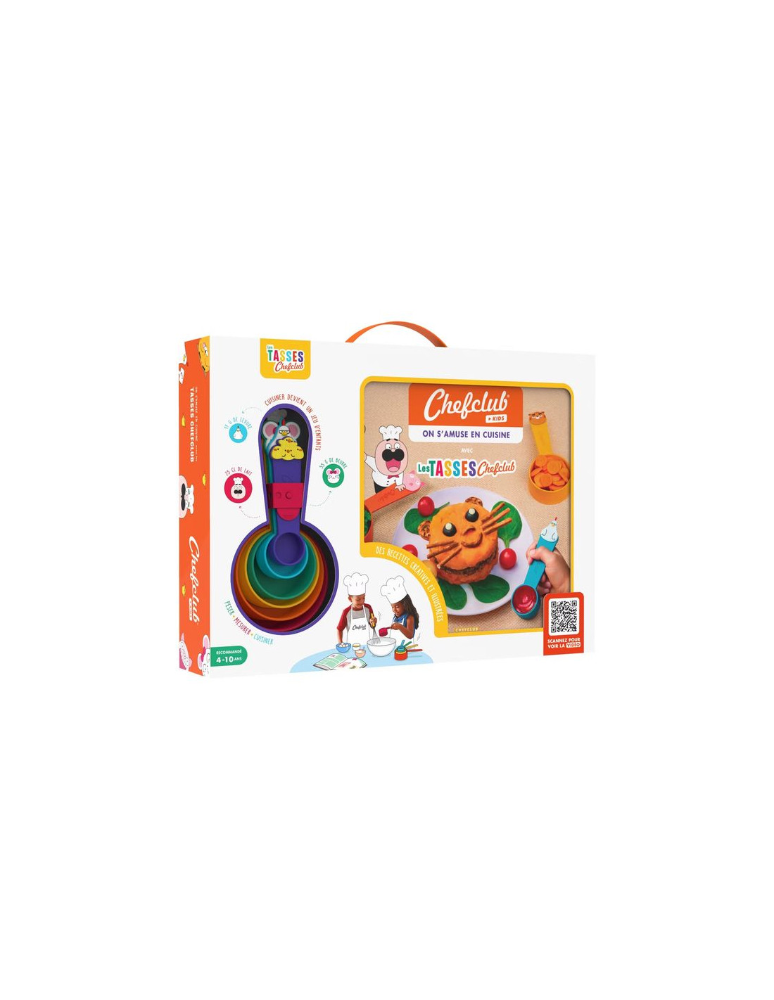 Coffret Cuisine des Goûters d'enfant Chefclub Kids