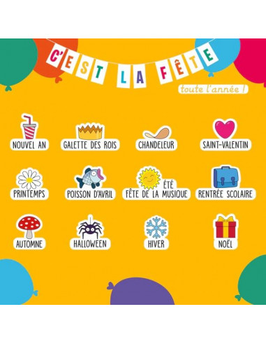 Coffret C’est la fête toute l’année -... Coffret C’est la fête toute l’année -...