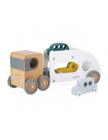 Camion porte autos avec 3 véhicules... Camion porte autos avec 3 véhicules...