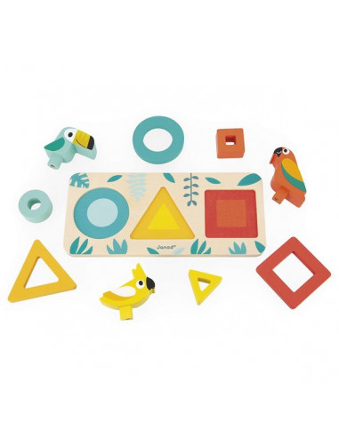 Mes premières formes Tropik - Janod Mes premières formes Tropik - Janod
