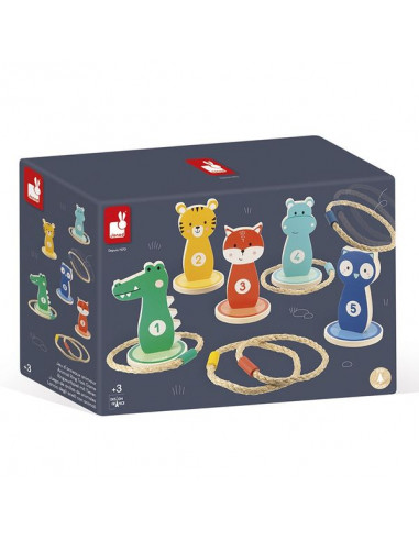 Jeu d'anneaux Animaux - Janod