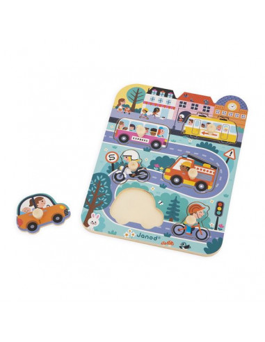 Puzzle dans la ville - Janod Puzzle dans la ville - Janod
