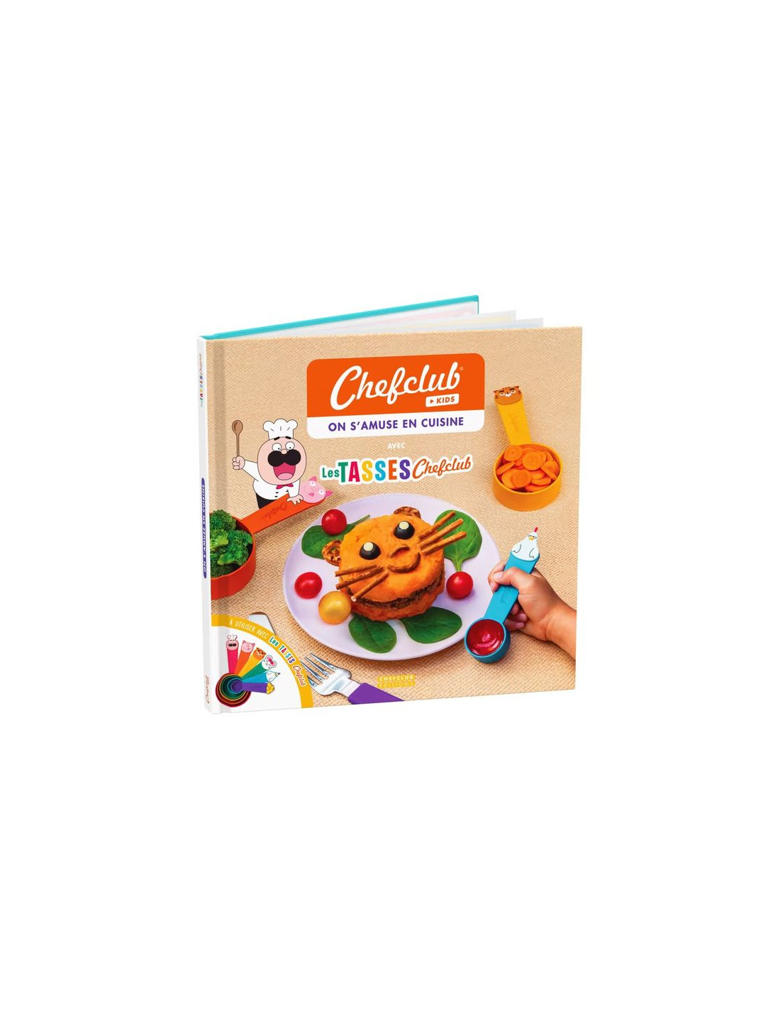 Coffret Chefclub Kids - On s'amuse en cuisine avec les tasses Chefclub: On  s'amuse en cuisine avec les tasses Chefclub