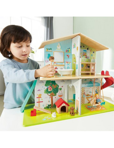 Maison de poupée interactive avec...