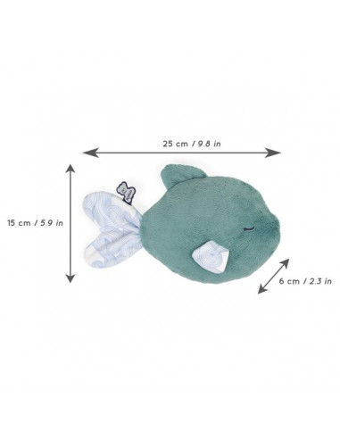 Peluche bien-être poisson Petit calme... Peluche bien-être poisson Petit calme...