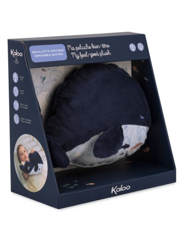 Peluche bien-être baleine Petit calme... Peluche bien-être baleine Petit calme...
