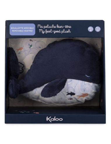 Peluche bien-être baleine Petit calme... Peluche bien-être baleine Petit calme...