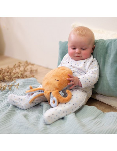 Peluche bien-être poulpe Petit calme... Peluche bien-être poulpe Petit calme...