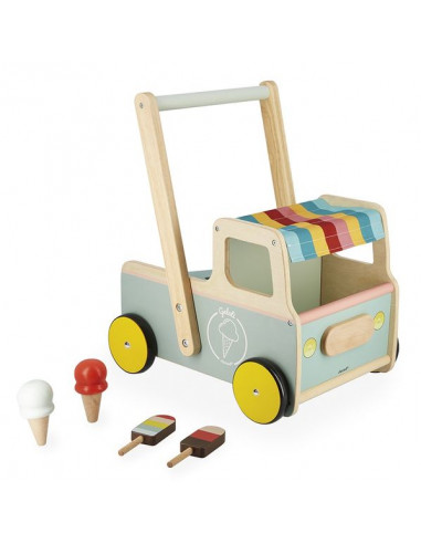 Chariot de marche marchand de glaces...
