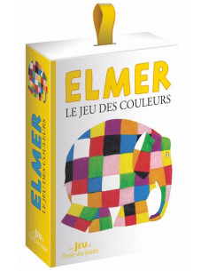 Elmer le jeu des couleurs -...