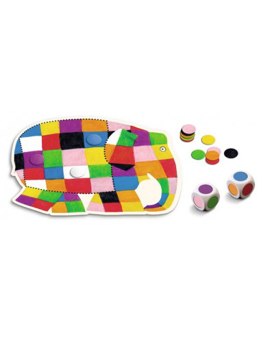 Elmer le jeu des couleurs - L'école... Elmer le jeu des couleurs - L'école...