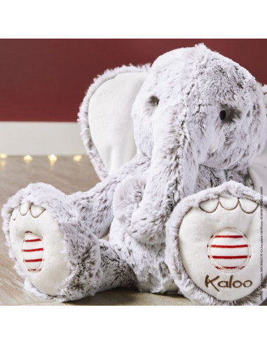Peluche éléphant Noa 38 cm - Rouge Kaloo Peluche éléphant Noa 38 cm - Rouge Kaloo