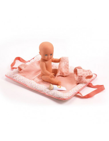 Sac à langer Pink Peak Pomea - Djeco Sac à langer Pink Peak Pomea - Djeco