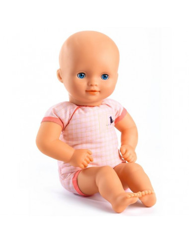 Poupée Baby Dalhia Purple Pomea - Djeco Poupée Baby Dalhia Purple Pomea - Djeco