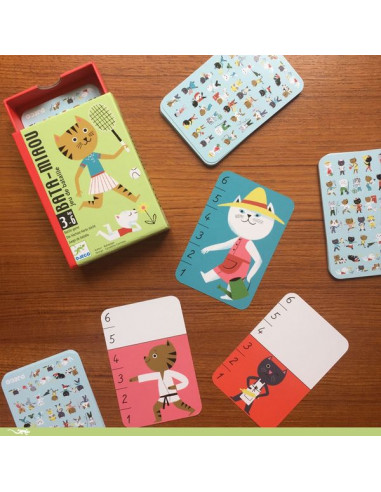 Jeu de bataille Batamiaou - Djeco Jeu de bataille Batamiaou - Djeco