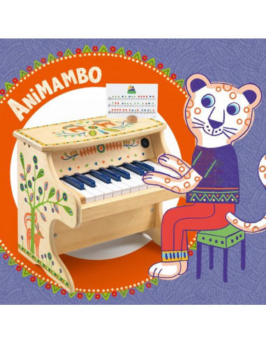 Piano électronique Animambo - Djeco Piano électronique Animambo - Djeco