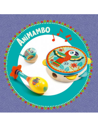 Set musical tambourin, maracas et... Set musical tambourin, maracas et...