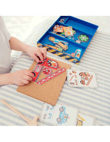 Véhicules tap tap - Djeco Véhicules tap tap - Djeco