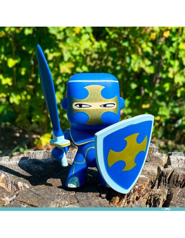 Dark blue figurine chevalier Arty... Dark blue figurine chevalier Arty...