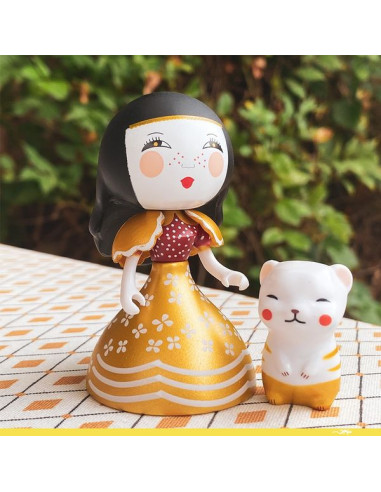 Figurines Mona & Moon princesse Arty... Figurines Mona & Moon princesse Arty...