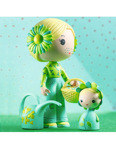 Flore et Bloom figurines Tinyly - Djeco Flore et Bloom figurines Tinyly - Djeco
