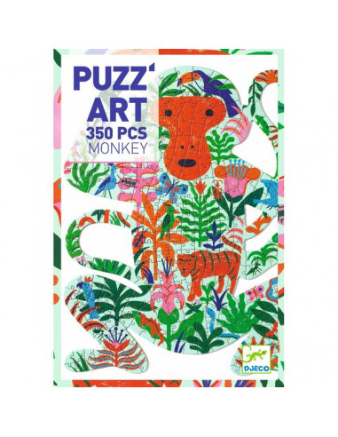 Puzzle monkey 350 pièces Puzz'art -... Puzzle monkey 350 pièces Puzz'art -...