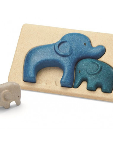 Mon premier puzzle éléphant - Plan toys