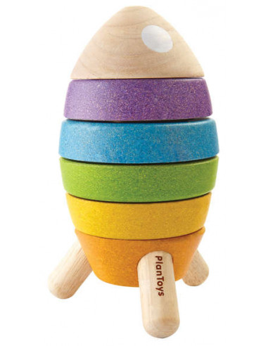Fusée à empiler - Plan toys