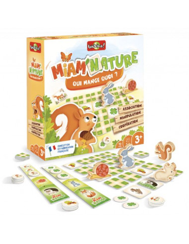 Miam'Nature Qui mange quoi ? - Bioviva Miam'Nature Qui mange quoi ? - Bioviva