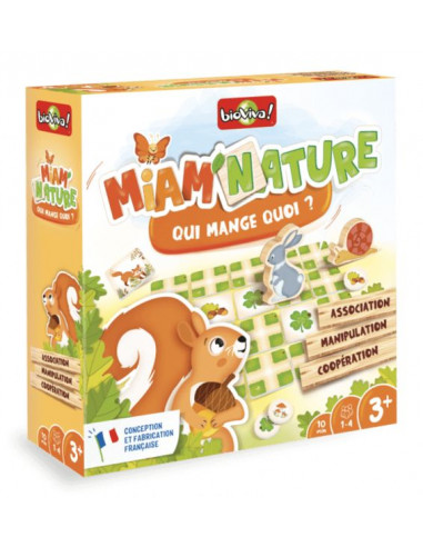 Miam'Nature Qui mange quoi ? - Bioviva