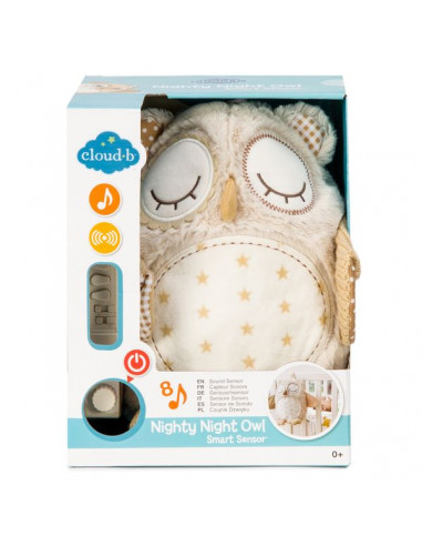 Peluche musicale chouette avec... Peluche musicale chouette avec...