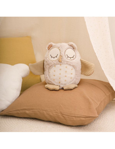 Peluche musicale chouette avec... Peluche musicale chouette avec...