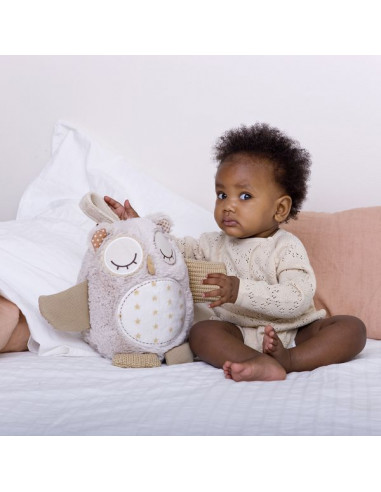 Peluche musicale chouette avec... Peluche musicale chouette avec...