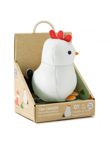 Hochet Paulette la petite poule -...