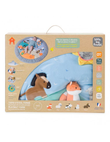 Tapis d'éveil ferme - Little Big Friends Tapis d'éveil ferme - Little Big Friends