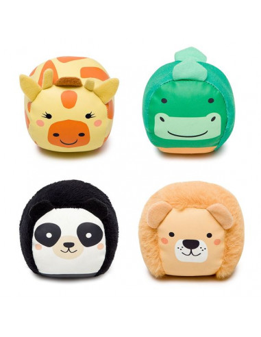 Set de 4 balles doudous jungle -... Set de 4 balles doudous jungle -...