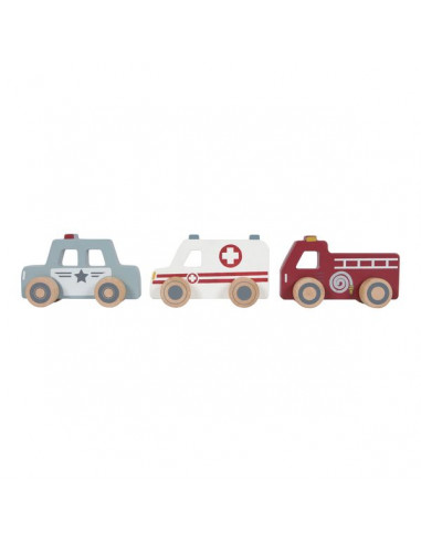 Véhicules de secours en bois - Little... Véhicules de secours en bois - Little...