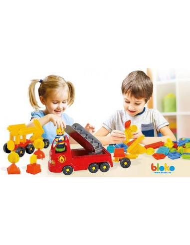 Coffret de 100 Bloko avec camion de... Coffret de 100 Bloko avec camion de...