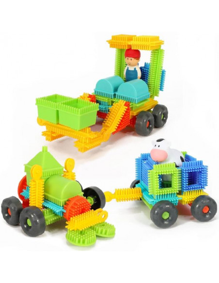 Ravensburger - Puzzle Enfant - Puzzle cadre 15 pièces - Tracteur à la ferme  - Fille ou garçon dès 3 ans - Puzzle de qualité supérieure fabriqué en