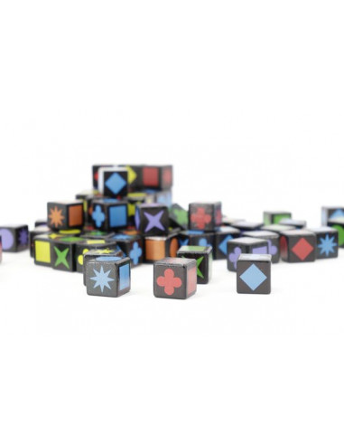 Qwirkle cubes - jeu Iello Qwirkle cubes - jeu Iello