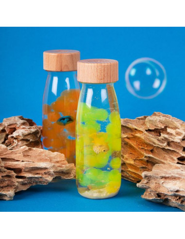 Bouteille sensorielle Poisson bleu -... Bouteille sensorielle Poisson bleu -...