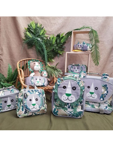 Petit sac à dos Jélékros le lion -... Petit sac à dos Jélékros le lion -...